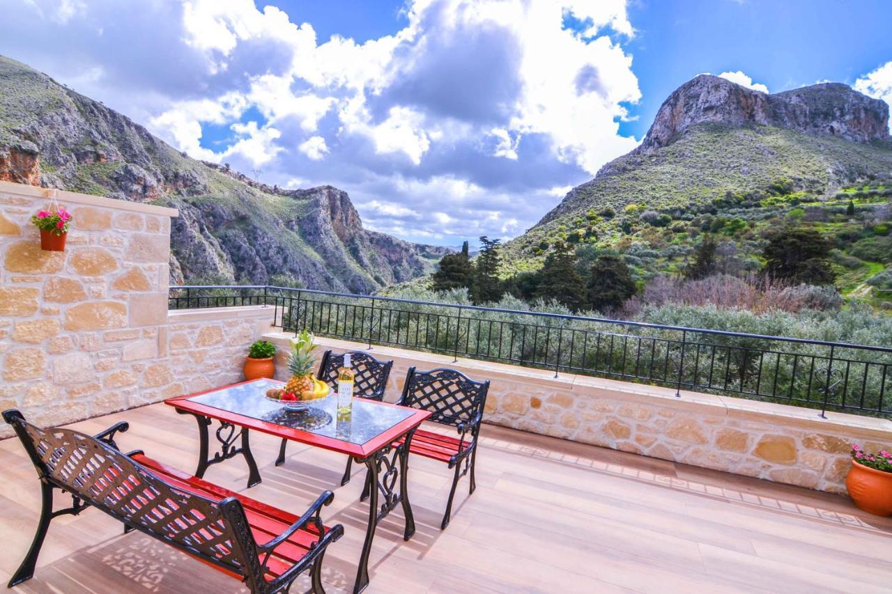 Villa Anastasia Luxe With Top Wifi, Bbq & Amazing Views キサモス エクステリア 写真